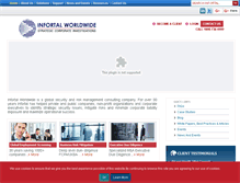 Tablet Screenshot of infortal.com